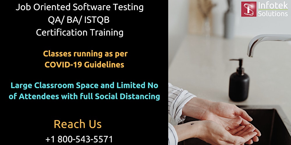 Looking For Classroom Job Oriented Qa Automation Ba Weekend Program Tickets Sun Aug 16 2020 At 9 30 Am Eventbrite
