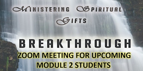 Ministering Spiritual Gifts (MSG) Zoom Meeting - Rising Sophomores/Mod 2 primary image