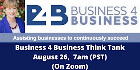 B4B Think Tank Zoom August 26 2020 primary image