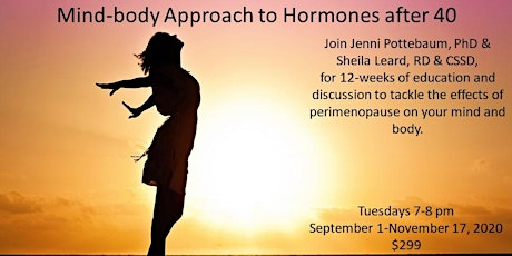 Mind-body Approach to Hormones after 40
