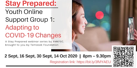 Stay Prepared: Youth Support Group 1: Adapting to COVID -19 Changes primary image