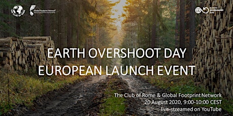 Hauptbild für Earth Overshoot Day 2020: European launch event