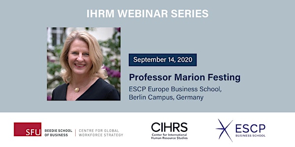 The Cultural Context in IHRM with Dr. Marion Festing