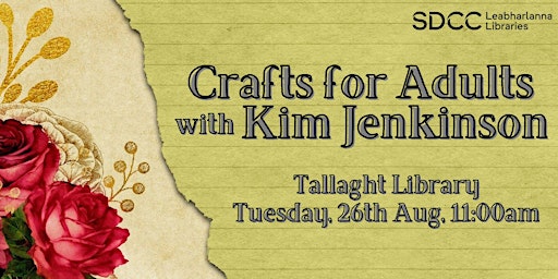 Imagen principal de Crafts for Adults with Kim Jenkinson