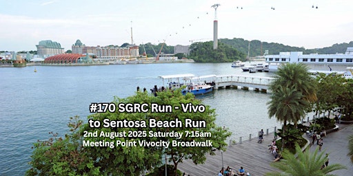 #170 SGRC Run - Vivo to Sentosa Beach Run primary image