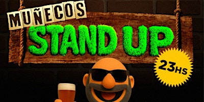 Afiche de "muñecos" Stand Up