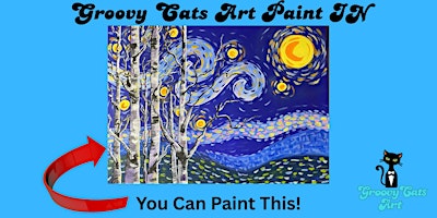 Image principale de Groovy Cats Art Paint IN - Celestial Grove