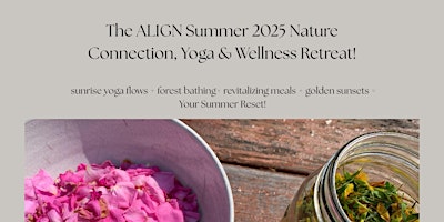ALIGN Nature Connection, Yoga & Wellness Retreat primary image