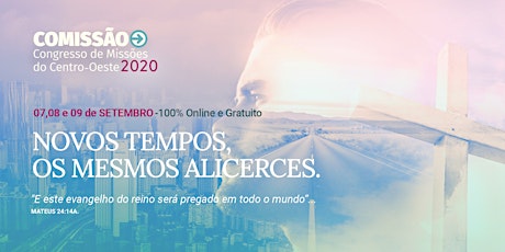 Imagem principal do evento Comissão 2020 – Congresso de Missões do Centro-Oes