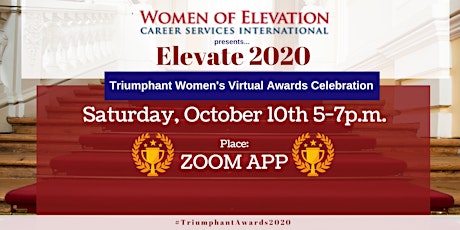 ELEVATE 2020 Women's Celebration: Honoring Triumphant Leaders primary image