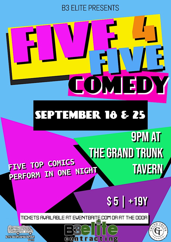 Five 4 Five Comedy image