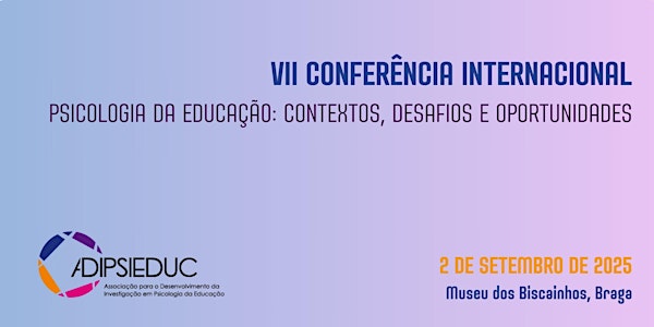 VII CONFERÊNCIA INTERNACIONAL DA ADIPSIEDUC