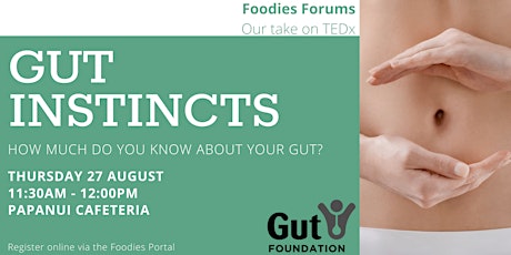 Gut Instincts Foodies Forum 11.30am primary image