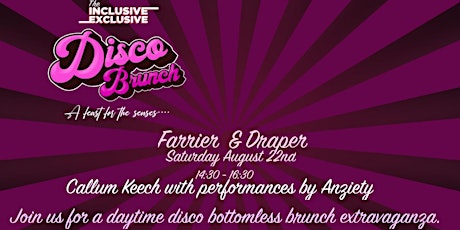 The Inclusive Exclusive Disco Brunch (Second Sitting) primary image