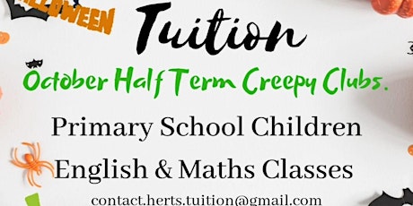 HERTS Tuition - Creepy Clubs : Year 3&4 English Group