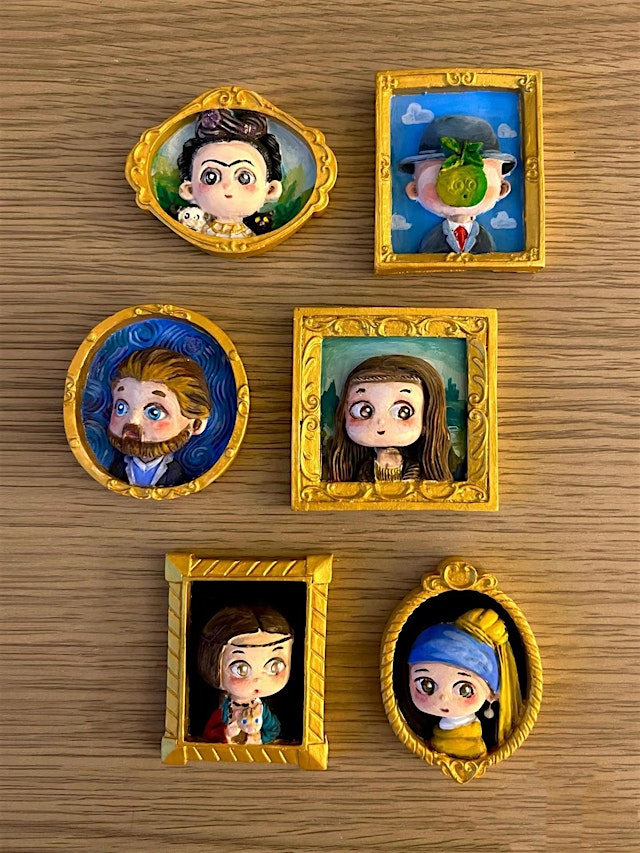 Image principale de Painting Workshop: Artist Refrigerator Magnets