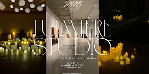 LUMIÈRE STUDIO | Candlelight Pilates x Art Gallery Experience primary image