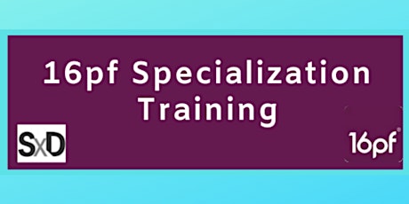 16pf Specialization Training primary image
