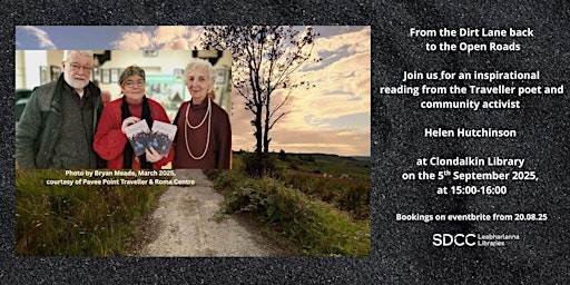 Image principale de 'From the Dirt Lane back to the Open Roads' with poet Helen Hutchinson
