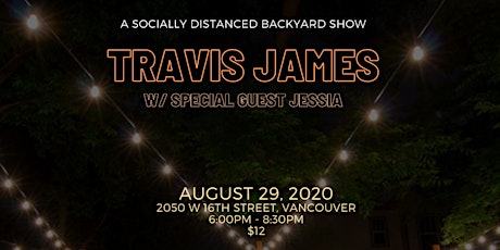 Travis James w/ special guest Jessia primary image