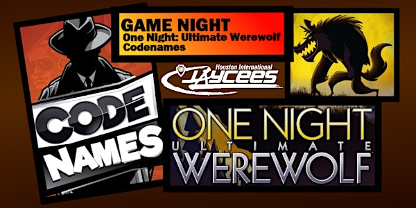 Game Night! Codenames and Ultimate Werewolf!