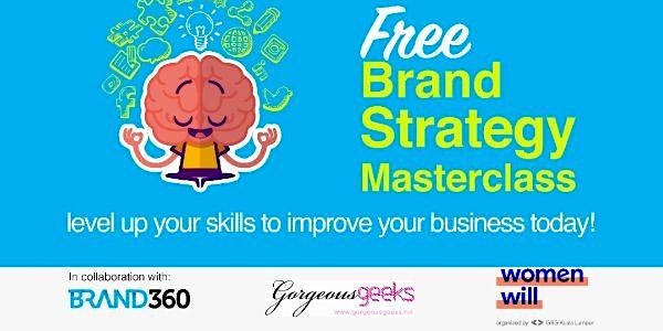 Brand Strategy Masterclass*fully supported by HRDF