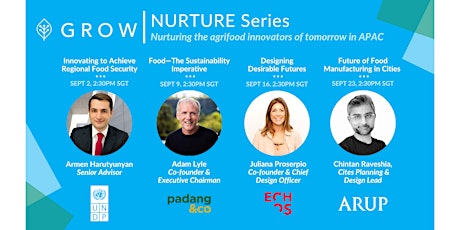 Food—The Sustainability Imperative (Padang & Co) | NURTURE Series by GROW