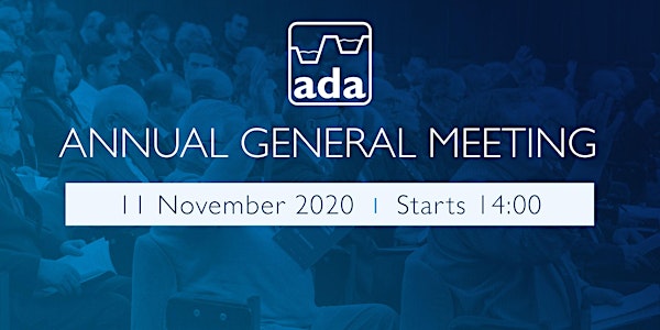 Association of Drainage Authorities Annual General Meeting 2020