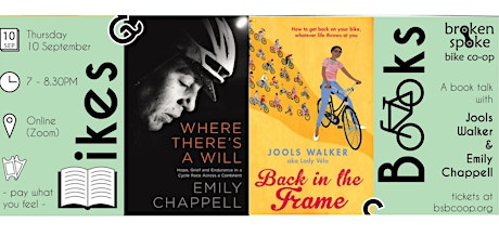 Bikes & Books: Emily Chappell and Jools Walker primary image