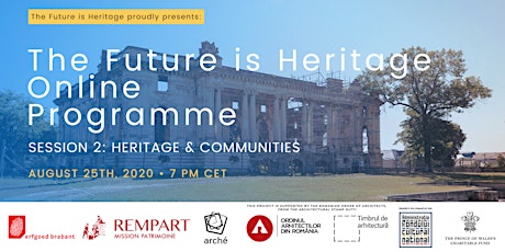 Primaire afbeelding van The FisH Online Programme - Online Session2: Heritage & Communities
