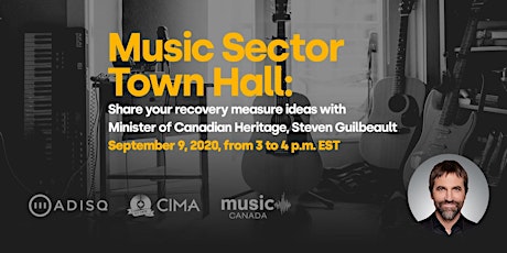Town Hall with Minister of Canadian Heritage, Steven Guilbeault