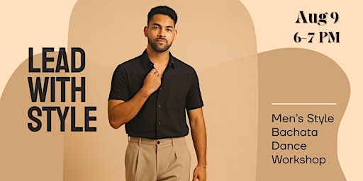 Image principale de Lead with Style: Men's Style Bachata Workshop