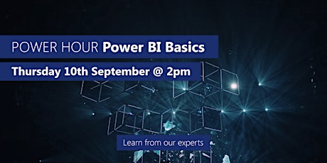 POWER BI Power Hour | Power BI Basics | Webinar primary image