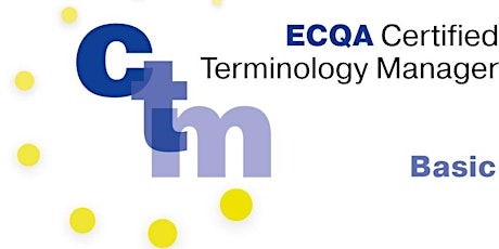 Hauptbild für Group discount - ECQA Certified Terminology Manager – Basic