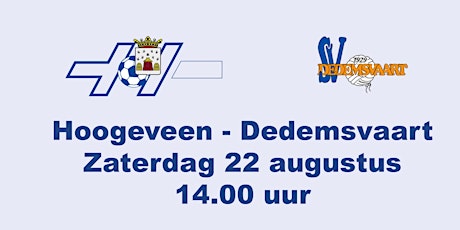 Hoogeveen zaterdag - SV Dedemsvaart