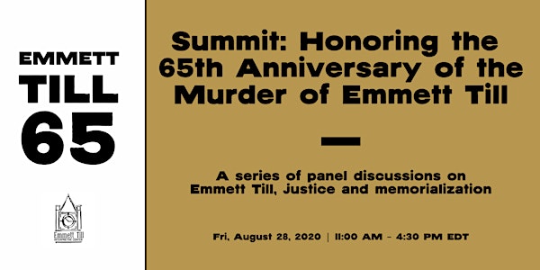 Summit on the 65th Anniversary of the Murder of Emmett Till