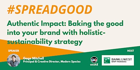 Image principale de Baking the good into your brand with holistic-sustainability