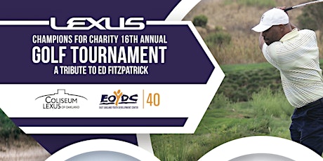 Hauptbild für Lexus Champions for Charity Golf Tournament 2020