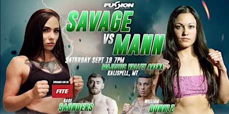 Fusion Fight League presents: Savage vs. Mann primary image