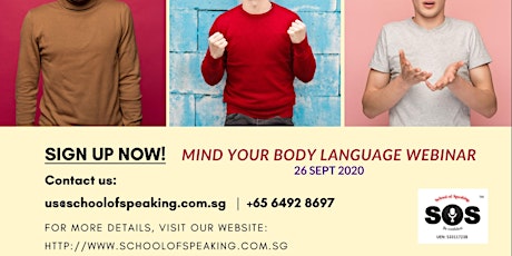 Body Language Webinar September 2020 primary image