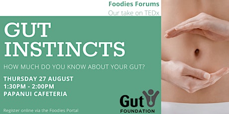 Gut Instincts Foodies Forum 1.30pm primary image