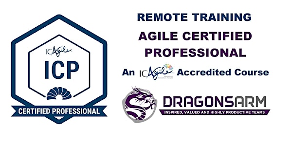 DragonsArm ICAgile Certified Professional Remote 4 evening classes
