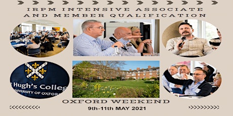 IRPM Associate and Member Qualification - Oxford Weekend primary image