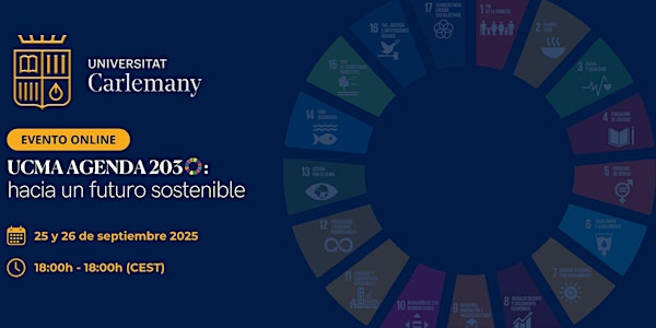 Evento online | UCMA Agenda 2030: hacia un futuro sostenible