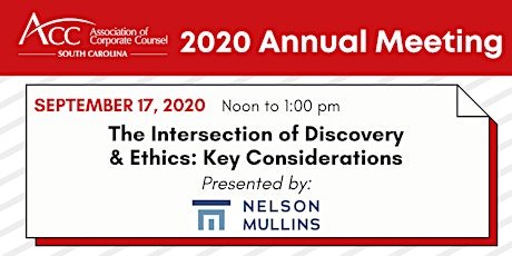 The Intersection of Discovery & Ethics: Key Considerations primary image