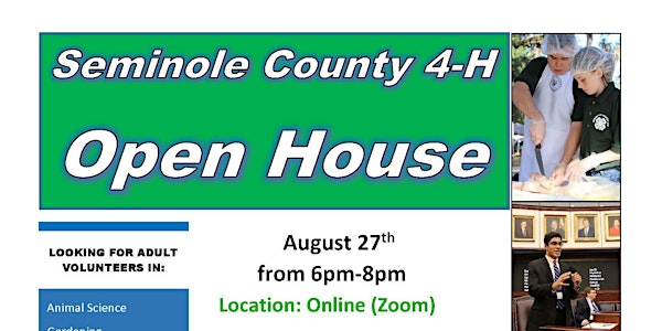 4-H Open House