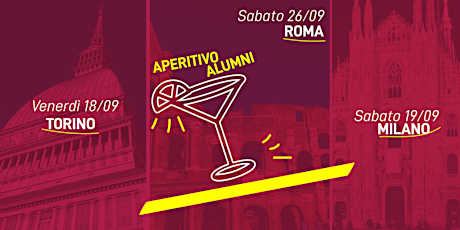 Milano | Aperitivo Alumni Settembre 2020 primary image