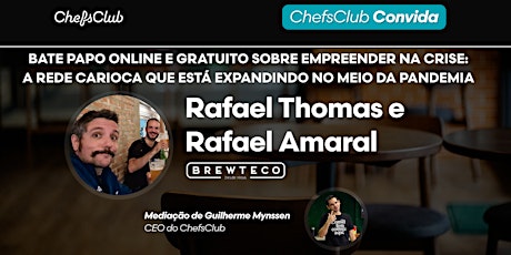 Imagem principal do evento ChefsClub Convida: Rafael Thomas e Rafael Amaral