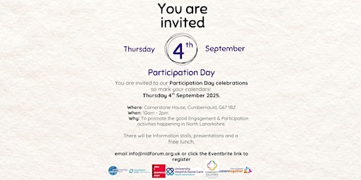 Image principale de Participation Day