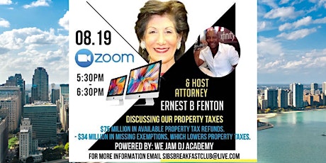 Cook County Treasurer Maria Pappas TALKS Property Tax & Black Homes Matter primary image